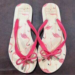 Kate Spade Pink Flamingo Sandals
